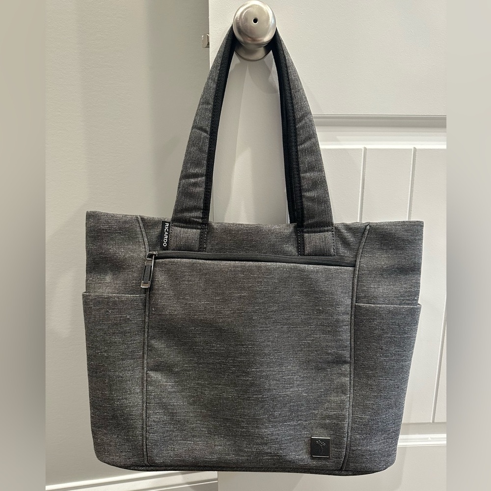 Gray Tote Bag